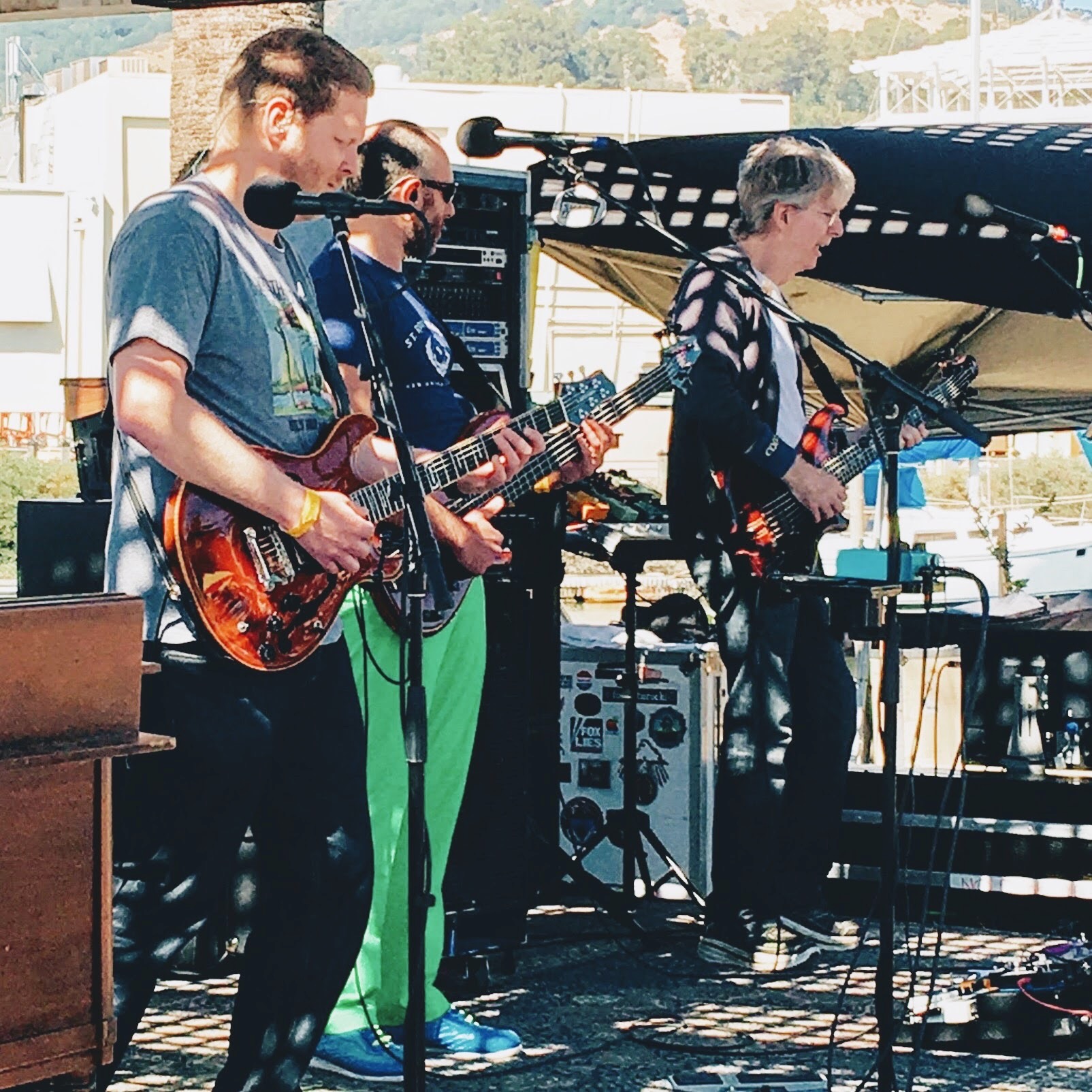 Chum performing with Phil Lesh